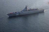 Admiral Golovko frigate of the Russian navy