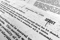 Part of a file, dated Nov. 24, 1963, quoting FBI director J. Edgar Hoover as he talks about the death of Lee Harvey Oswald