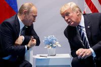 President  Trump meets with Russian President Vladimir Putin