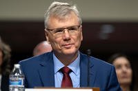 Dr. Troy E. Meink appears before the Senate Armed Services Committee