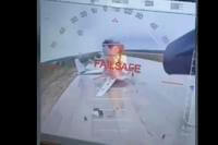 a Ukrainian drone striking Russian planes deep in Russia's territory