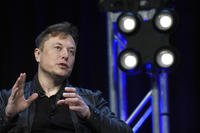 Tesla and SpaceX Chief Executive Officer Elon Musk speaks at the SATELLITE Conference and Exhibition
