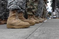 Army soldiers line up during Exercise Beyond the Horizon 2016 Guatemala
