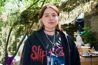 A former convict turned soldier, a young Ukrainian woman with the call sign “Brooks”