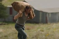 A screen from the 2013 movie 'Cliffy,' about an Australian potato farmer named Cliff Young who won a 544-mile ultramarathon in 1983.