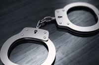 handcuffs stock image