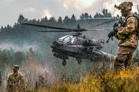 Apache Takeoff | U.S. Department of War Creator: Spc. Dustin Biven