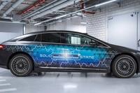 Mercedes-Benz EQS Solid-State Test Car side profile