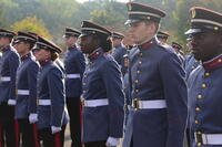 A cadet platoon is pictured at Valley Forge Military College (VFMC). (Valley Forge Military College)