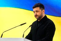 Ukraine's President Volodymyr Zelenskyy