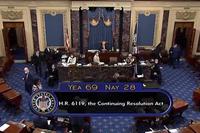 U.S. Senate Passes Stopgap Govt. Funding Bill