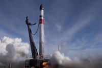 Rocket Lab 'Catches' Falling Rocket With Helicopter