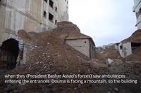 Doctor Gives Tour of Underground Tunnel Used by Medics To Save Wounded During Syrian War