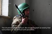 Soldiers Train for Urban Combat Near the Frontline in Eastern Ukraine