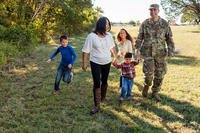 Army family playing outdoors (Photo: U.S. Army MWR)