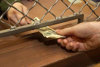 handing over pay
