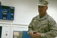 Sgt. Maj. James McCook takes over as senior enlisted for Marine Forces Europe.