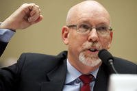 Gregory Hicks, former deputy chief of mission in Libya, testifies before the House Oversight and Government Reform Committee's hearing on the deadly assault of the U.S. diplomatic mission in Benghazi in Washington, Wednesday, May 8, 2013.