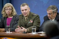 President Obama accepted Defense Secretary Chuck Hagel’s nomination of Christine Fox (left) to take over as acting Deputy Defense Secretary.