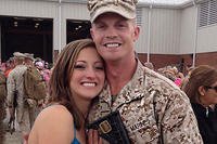Marine spouse Alissa and her husband