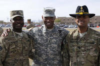 Gen. Dana Pittard (center)