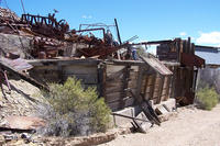 The Groom Mine Mill site was destroyed by a fireball in 1954. Photo courtesy of Joe Sheahan