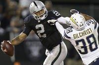 Oakland quarterback Terrelle Pryor