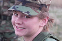 1st Lt. Ashley White. YouTube screen grab