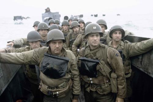 Scene from the film “Saving Private Ryan”