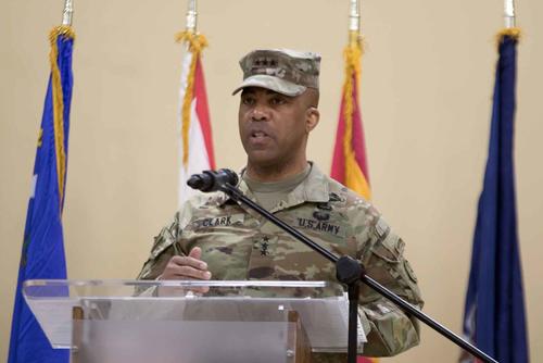 Lt. Gen. Ronald P. Clark, then commanding general, U.S. Army Central