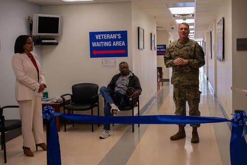 VA Dental Clinic ribbon cutting ceremony at Seymour Johnson Air Force Base