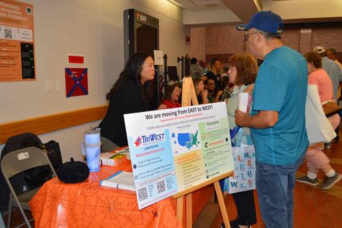 Retirees learn about moving from TRICARE East to the TRICARE West