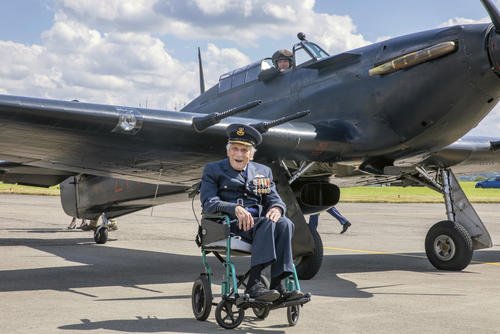John &quot;Paddy&quot; Hemingway, the last surviving pilot of the iconic Battle of Britain