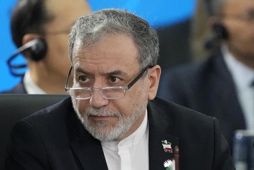 Iran's Foreign Minister Abbas Araghchi
